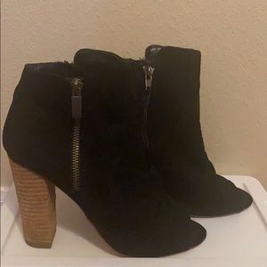 Express opened toe booties